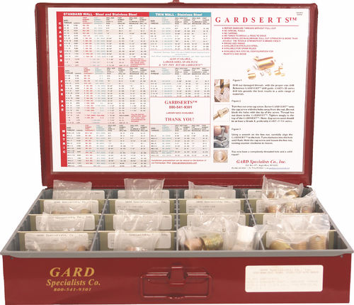 GARDsert (Coarse) Assortment 1/4"-20 thru 3/4"-10 W/ Drill Bits