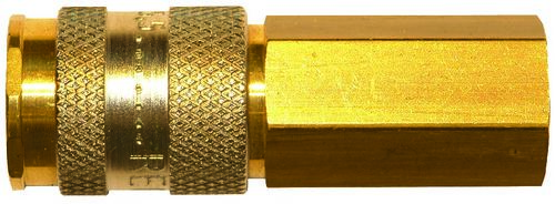 HI-FLO Quik Connect Coupler 1/4" Body, 1/4" NPT(F)