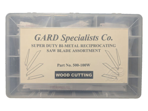 Reciprocal Saw Blades Wood 6, 9 & 12 (5 Ea.), 30 Piece