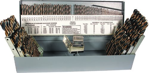 SPCL GARD Length Drill Bit Assortment 1/16"-1/2", #1-#80, A-Z