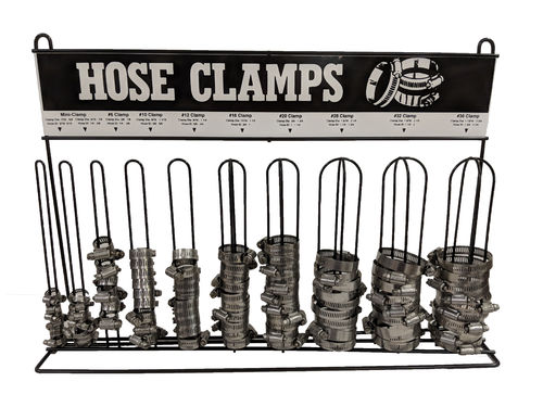 Stainless Steel Hose Clamp Assortment #4 Thru #36, 10 Of Each Size, 101 Pieces