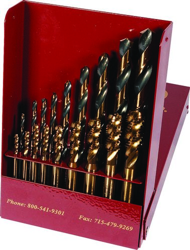 Twister Tap With Drill Bit Assortment, 19 Piece (Coarse)