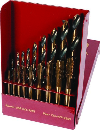 GARD MTS Instatap/Drill Bit Assortment 1 Piece Each (19pcs)