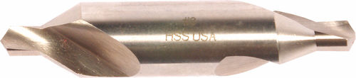 Combined Drill/Countersink #0, 1/8" X 1/32", Drill Diameter 7/32"