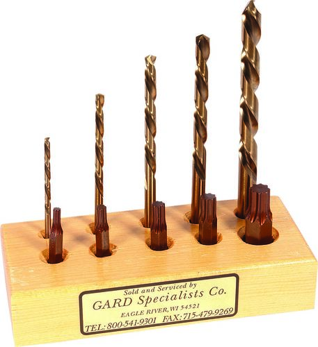 GARD Unispline Extractor Set 1/4"-1/2" Bolt Size plus SP LH