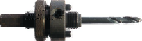 Pro-Grade Hole Saw Arbor 7/16 Hex Shaft, Screw-In Lock