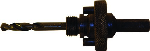 Hole Saw Arbor 7/16", Push-Down Lock (Hex Shaft)