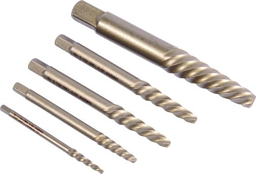 Screw Extractor 3/32" To 5/32", 5/64" Drill