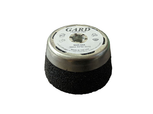 FLARE CUP ABR WHEEL/SAFTY BAK 4  x 5/8-11, 16 GRIT