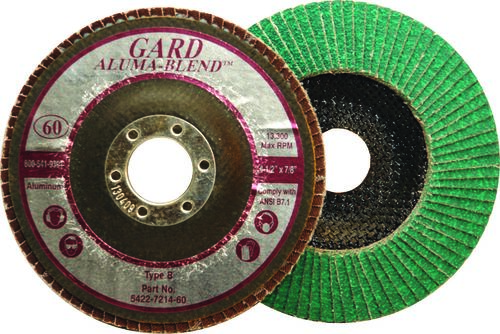 Aluma-Blend Wheel 4-1/2" X 7/8", 36 Grit (A/O, CF)