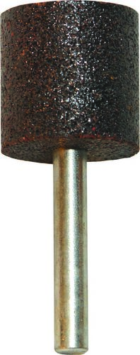 MOUNTED ABRASIVE STONE 11/16 X 7/8 in.,  MILD STEEL