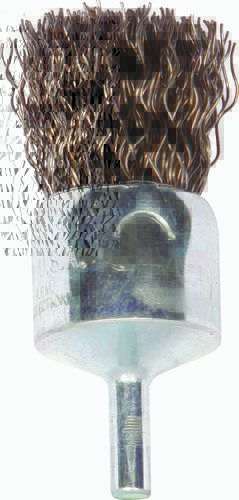 Power End Brush 3/4" X 1/4", .020 Carbon Wire