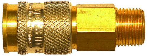 HI-FLO Coupler 1/2" Body, 1/2" NPT(M)