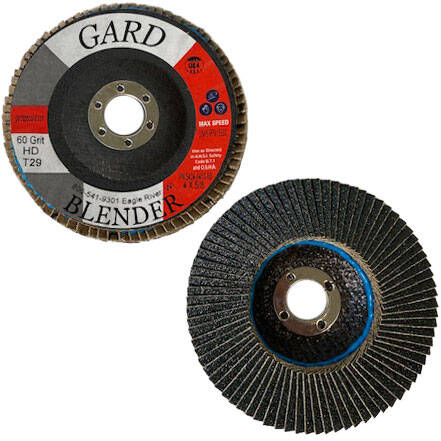 Blender Disc, Type 29, 4" X 5/8", 60 Grit, Zirconia (CF)