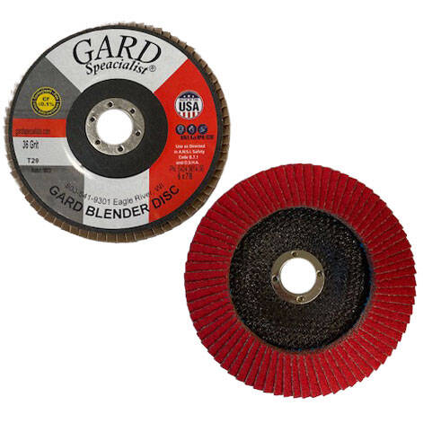 Blender Disc, Type 29, 6" X 7/8", 36 Grit, Ceramic (CF)