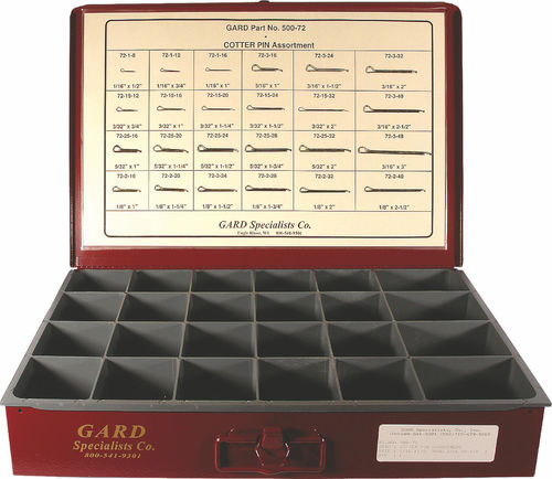 COTTER PIN ASSORTMENT 1/16 X1/2 THRU 3/16 X2-1/2 1