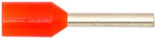 Tube Pin Connectors, 22 Gauge, Orange