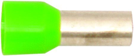 Tube Pin Connectors, 6 Gauge, Green