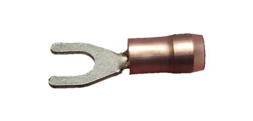 Terminal Nylon Insulated, #22-18 Awg, #4-6 Stud, Spade