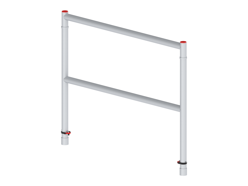 Guardrail frame - 1.35 m width - 2 rungs - RS TOWER 5