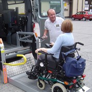 Lucan Disability Action Group wheelchair accessible bus avatar