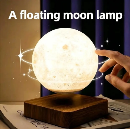 ( PRE ORDER ) LAMPU TIDUR MELAYANG MODEL BULAN PUTIH