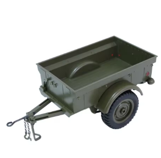JJRC C8815 Willys Military Jeep RC Rock Crawler - 1/10 Scale 2.4GHz Remote LED Lights Optional Winch & Canopy Toy And Hobby Trailer JJRC C8815 Anhang JJRC C8815