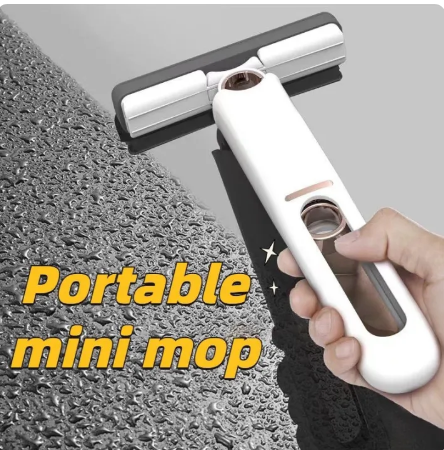 Alat Pel Mini Mop Portable - Desain Kompak, Mudah Dilipat, Ramah Lingkungan