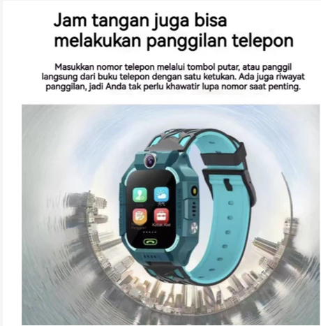 jam tanggan anak pintar dan kamera
