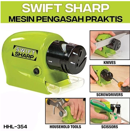 MESIN PENGASAH OTOMATIS SWIFT SHARP PENGASAH PISAU ELEKTRIK PENGASAH GUNTING PENGASAH OBENG