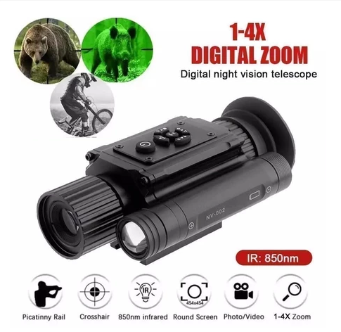 teropong  4X-14X Digital Night Vision Infrared Monocular