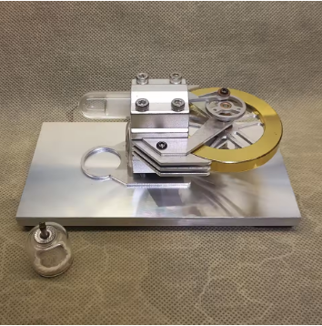 ( PRE ORDER) Stirling ENGINE Silinder Tunggal (Struktur gamma) - Sebuah Perangkat Koleksi Klasik Ilmu Fisika dan Mekanika