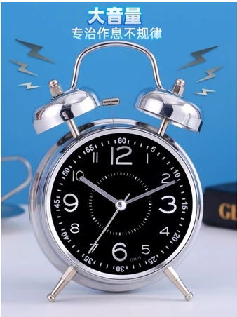 JAM BEKER BESAR KODE 16115 BODI CHROME FULL BIG SIZE UKURAN 16CM 3 WARNA ALARM STAINLESS FULL JAM BEKER BESAR black