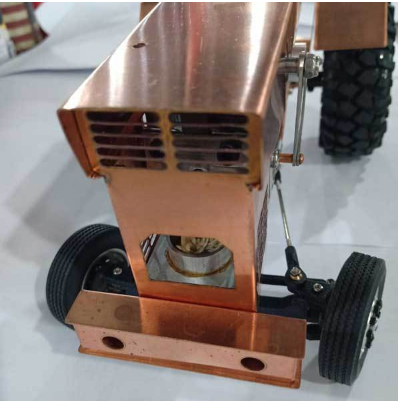 ( pre order ) Mesin Stirling Model Motor Mesin Vakum Traktor untuk Koleksi Hadiah