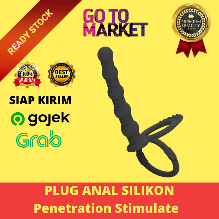 ALAT Pijat ANAL PROSTATE Tubuh Pria Double Penetration Stimulate G Spot Massage- GS13