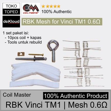 RBK PNP-TM1 Mesh Coil 0.6 ohm | Drag Argus Vincix Navi rebuild 0,6