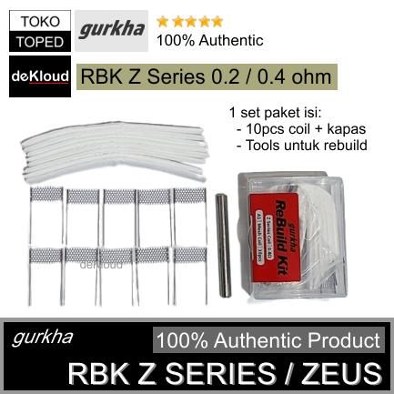 Gurkha RBK Z Series Coil 0.2 / 0.4 Mesh | 0,2 0,4 zeus obelisk