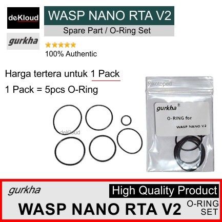 O-Ring Set for WASP Nano RTA V2 | karet seal sil oring silikon
