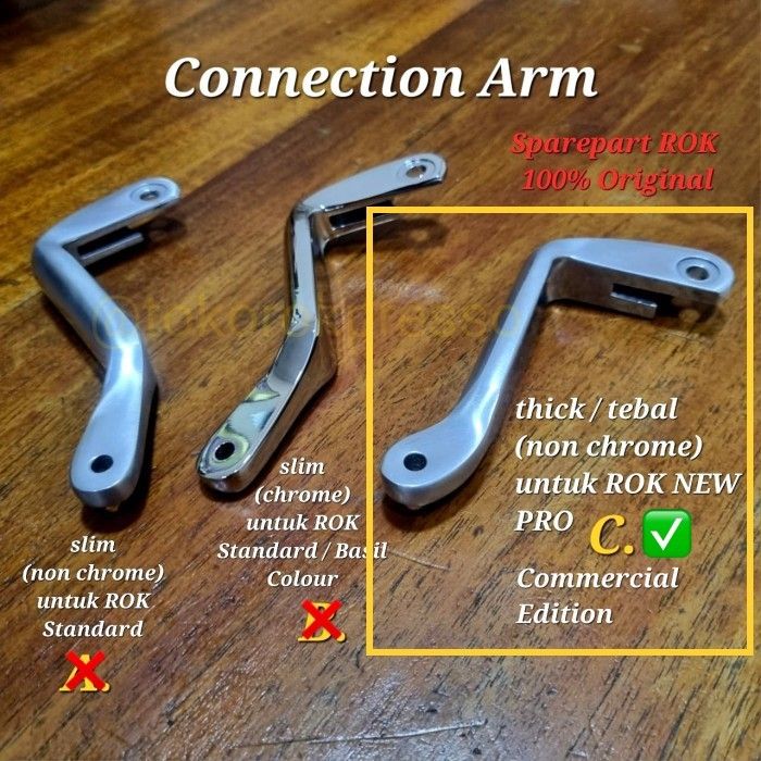 ROK ESPRESSO GC PRO CONNECTION ARM 2023 ORIGINAL PARTS