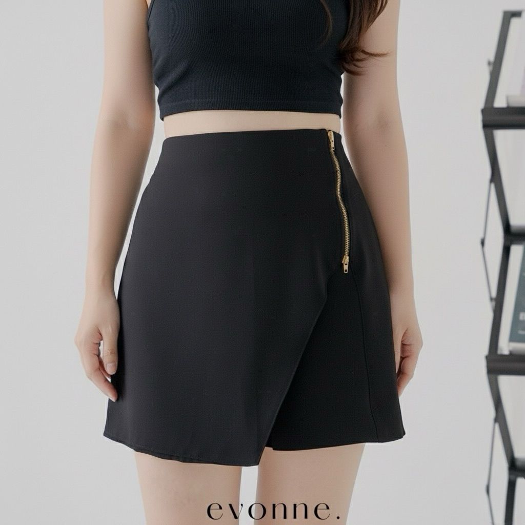 Evonne Pauline Skorts Black S to M
