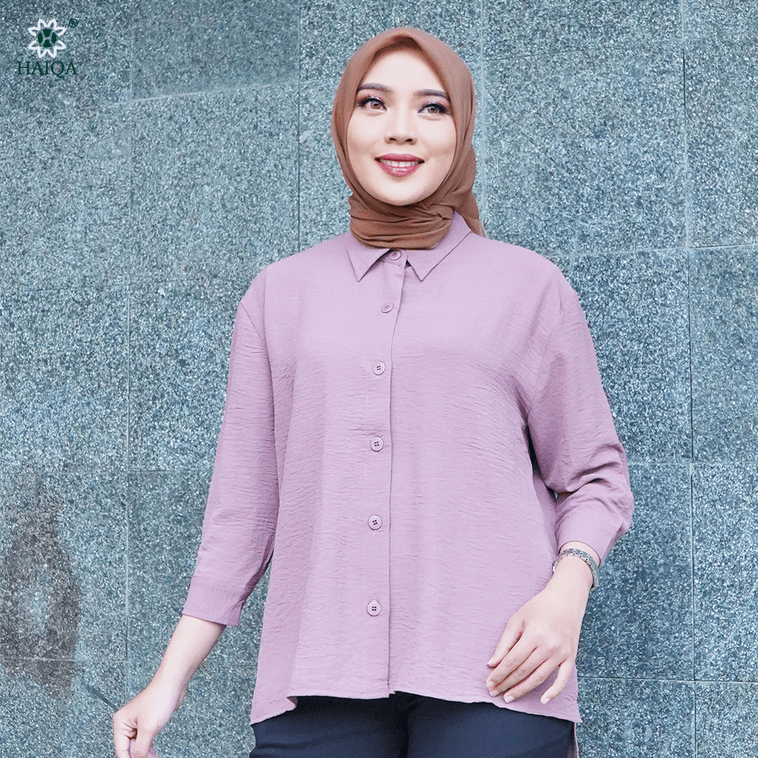 ALEENA BLOUSE - PLUM RR - L/XL
