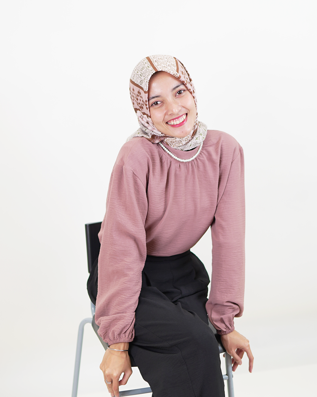 BELLA BLOUSE -  MOCHA - ALL SIZE