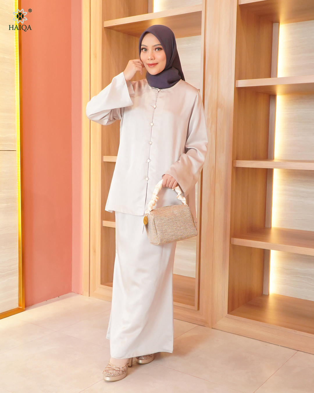 FARA SET - SILVER ABU - L/XL