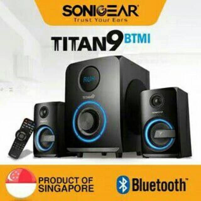Speaker Bluetooth Sonicgear titan 9