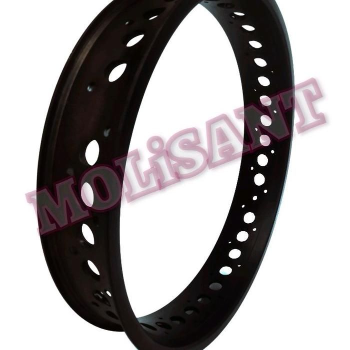 velg rim fatbike 20x4.0 double wall 36 hole tebal high quality Hitam