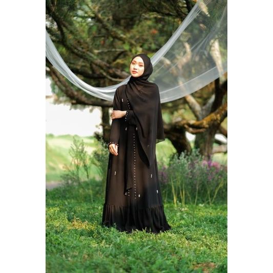 READY!!! New Rumelia Abaya by Kazami Onyx L