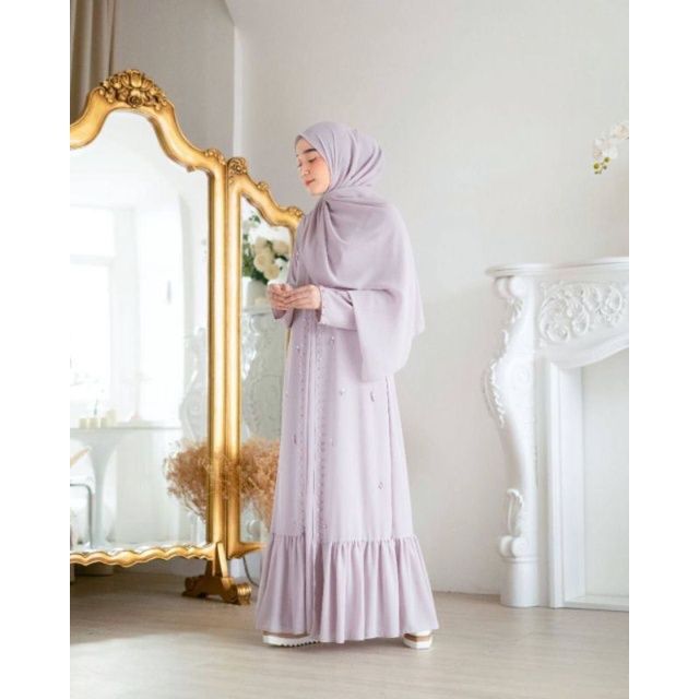READY!!! New Rumelia Abaya by Kazami Raindrops L