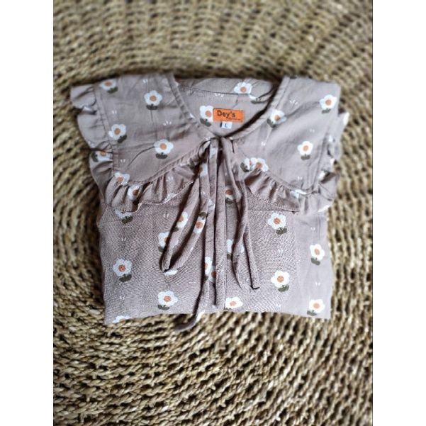 SACHI DRESS RAYON VALENCIA BY DEYHIJAB Amira mocca L