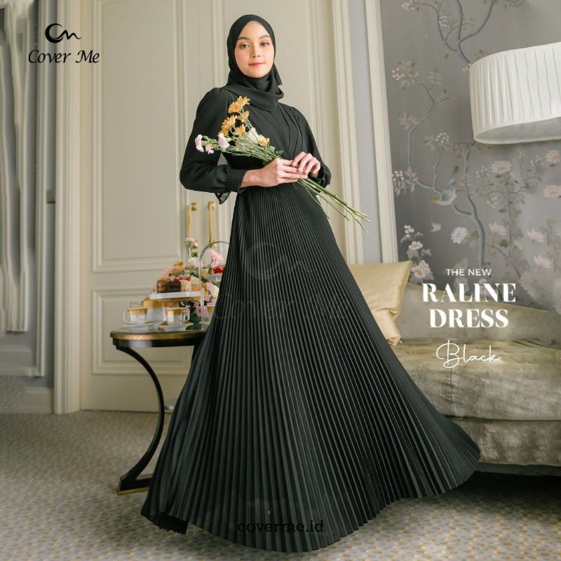 TERLARIS !!! New Raline dress by cover me Black L