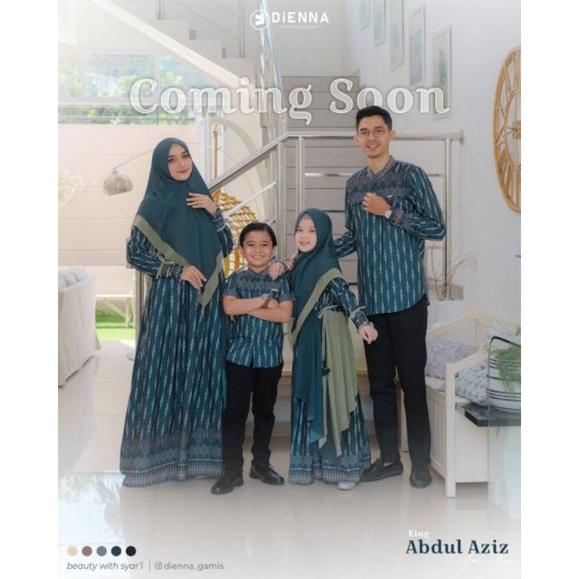 Ready!!! Famset King Abdul Aziz by Dienna Gamis Emerlad King dad jumbo